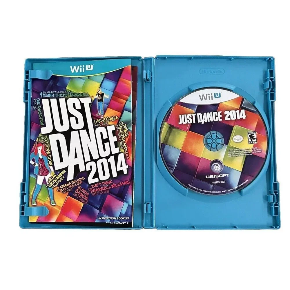 Just Dance 2014‎ (Nintendo Wii U, 2014) Complete w/ Manual CIB